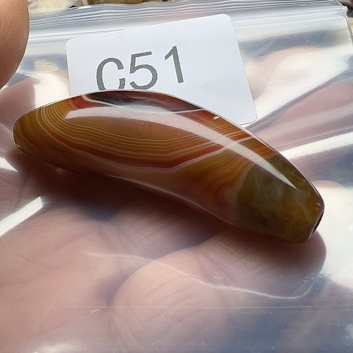 大***副玛瑙/玉髓未镶嵌手链