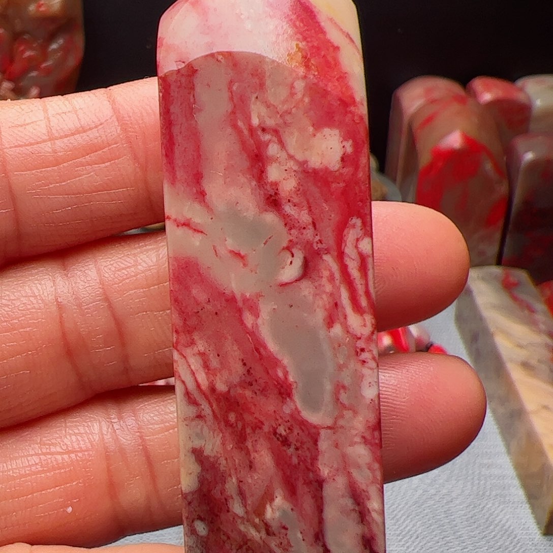 昌化石昌化鸡血石印章