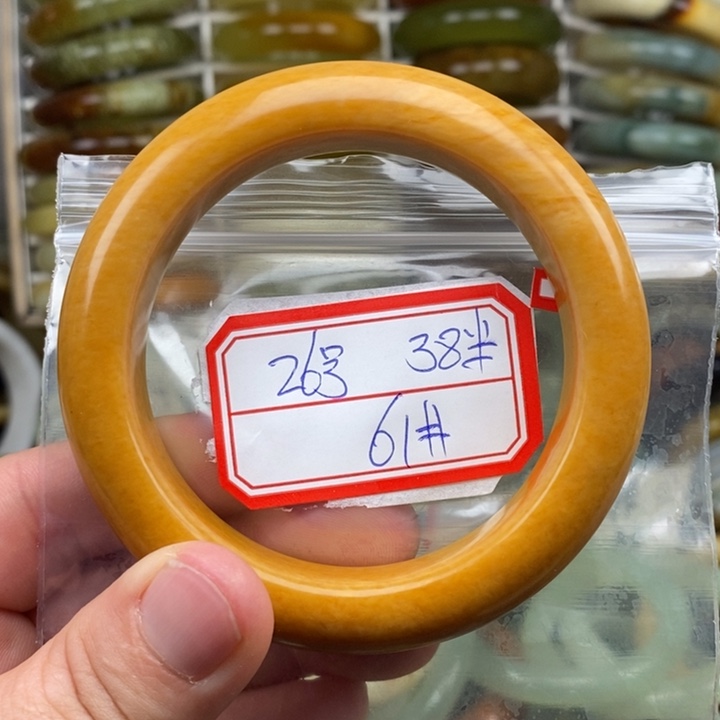 未镶嵌蛇纹石玉手绳