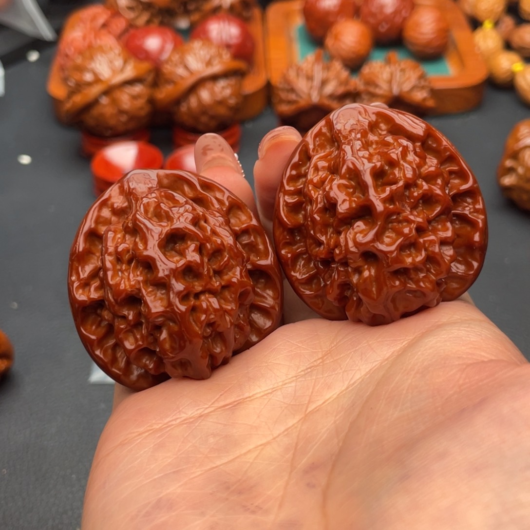 文玩核桃把件官帽