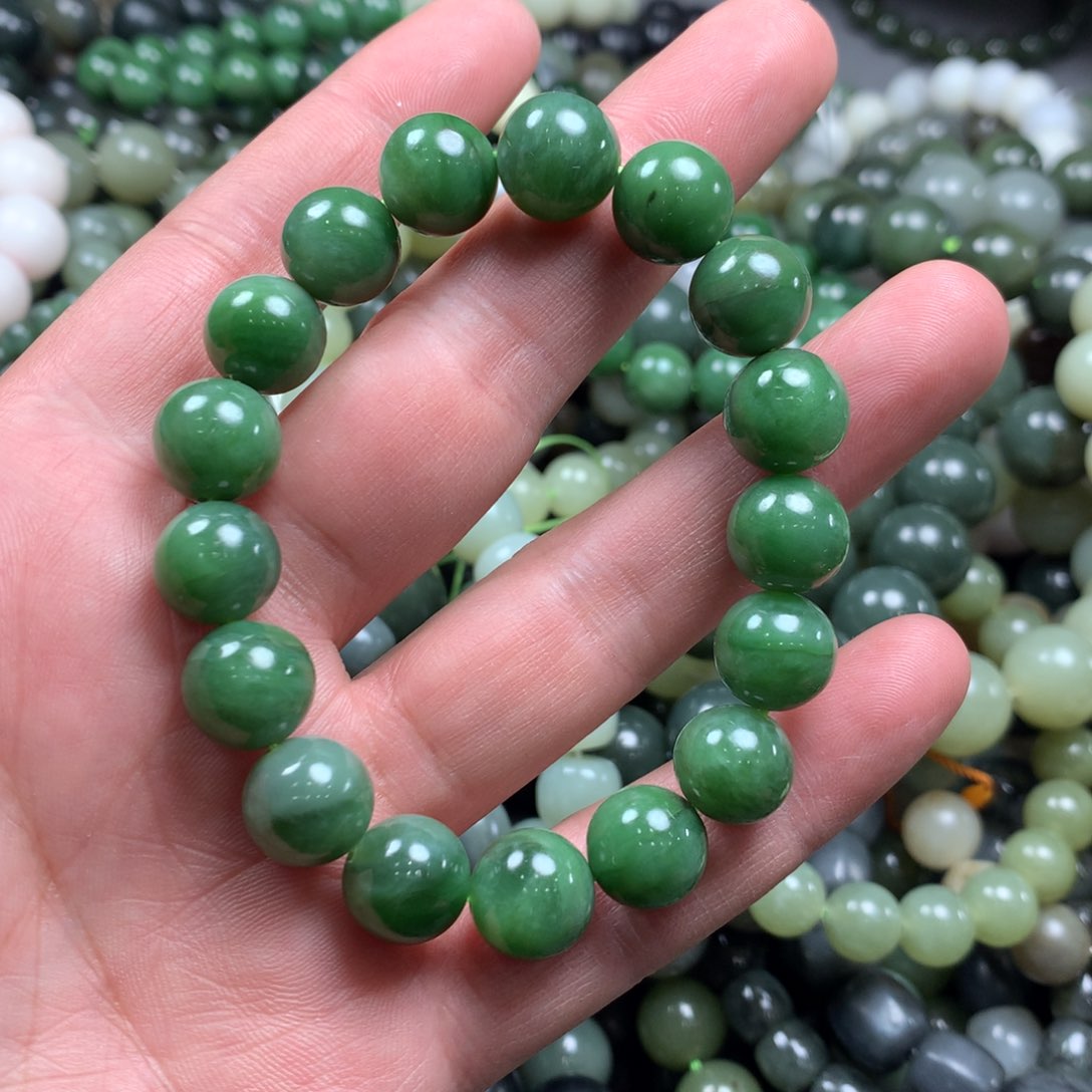 和田玉手链未镶嵌