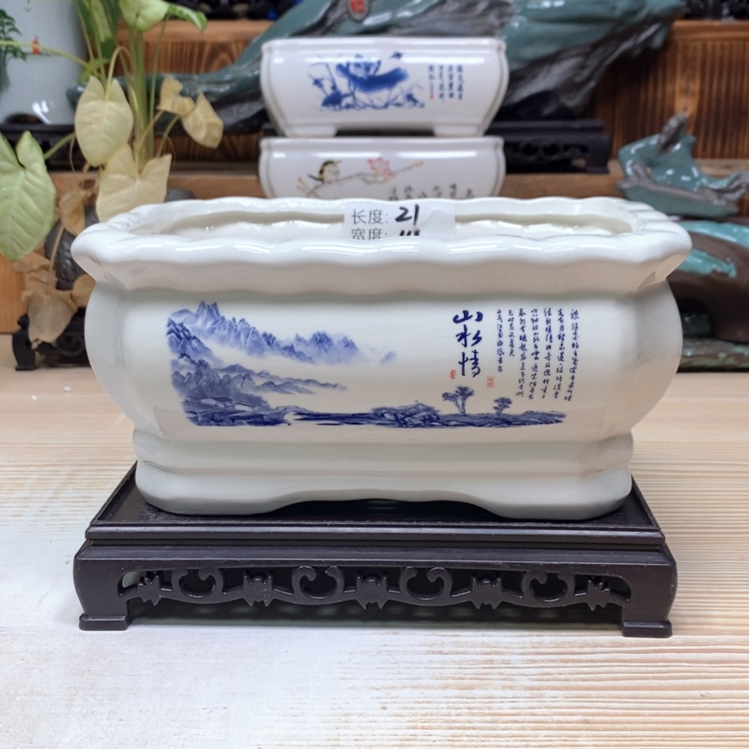 花盆紫砂陶瓷艺术花盆陶瓷