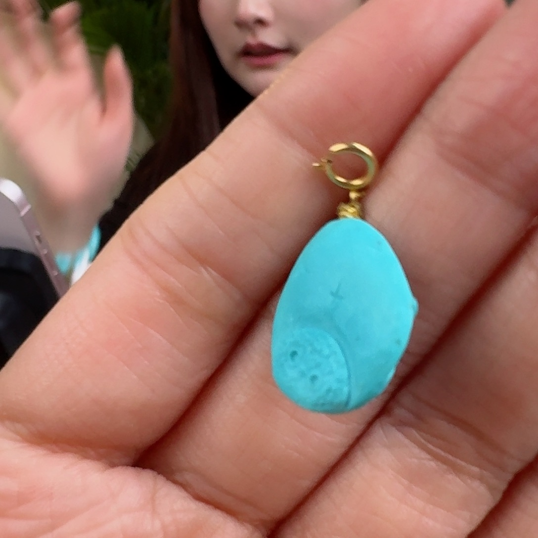 绿松石珠宝奇石未镶嵌