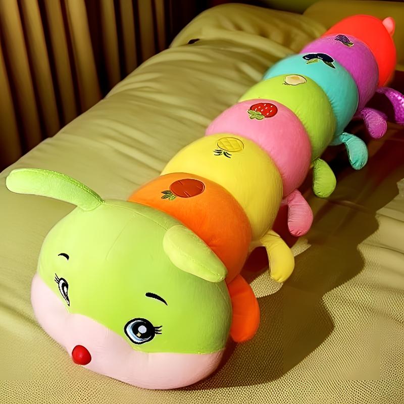 水果毛毛虫毛绒玩具+抱抱哈士奇