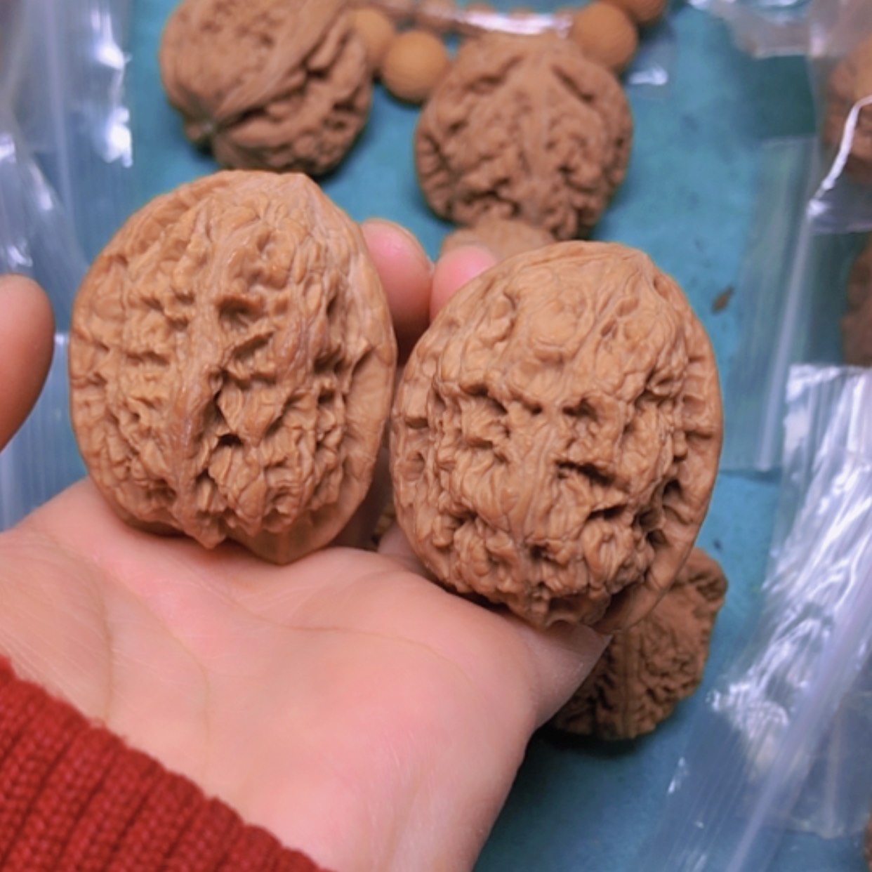 【闪购商品】摆件核桃39将军修尖