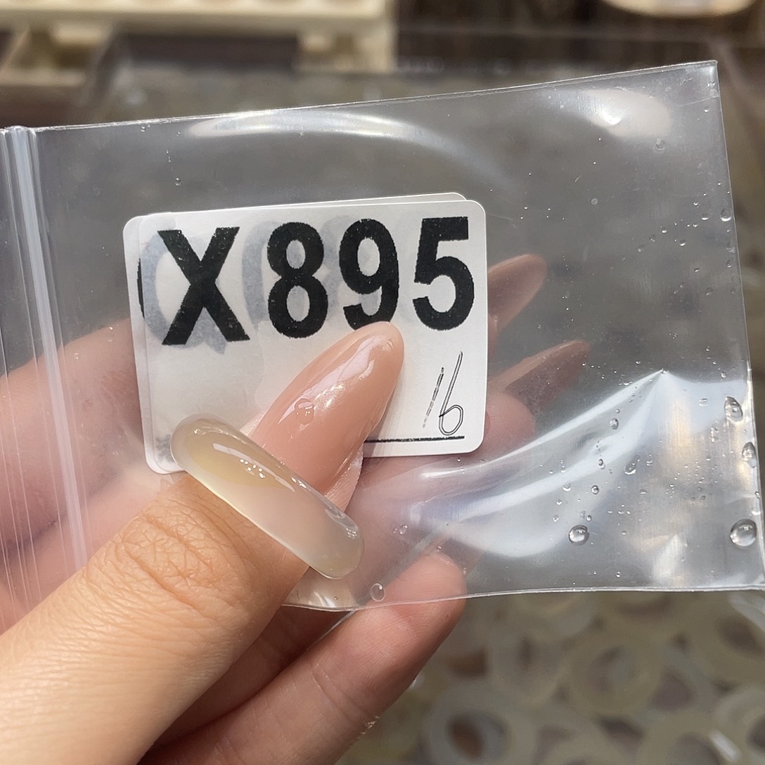 玛瑙/玉髓未镶嵌戒指895