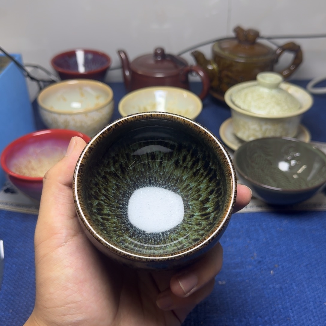 建阳建盏喝茶主人杯