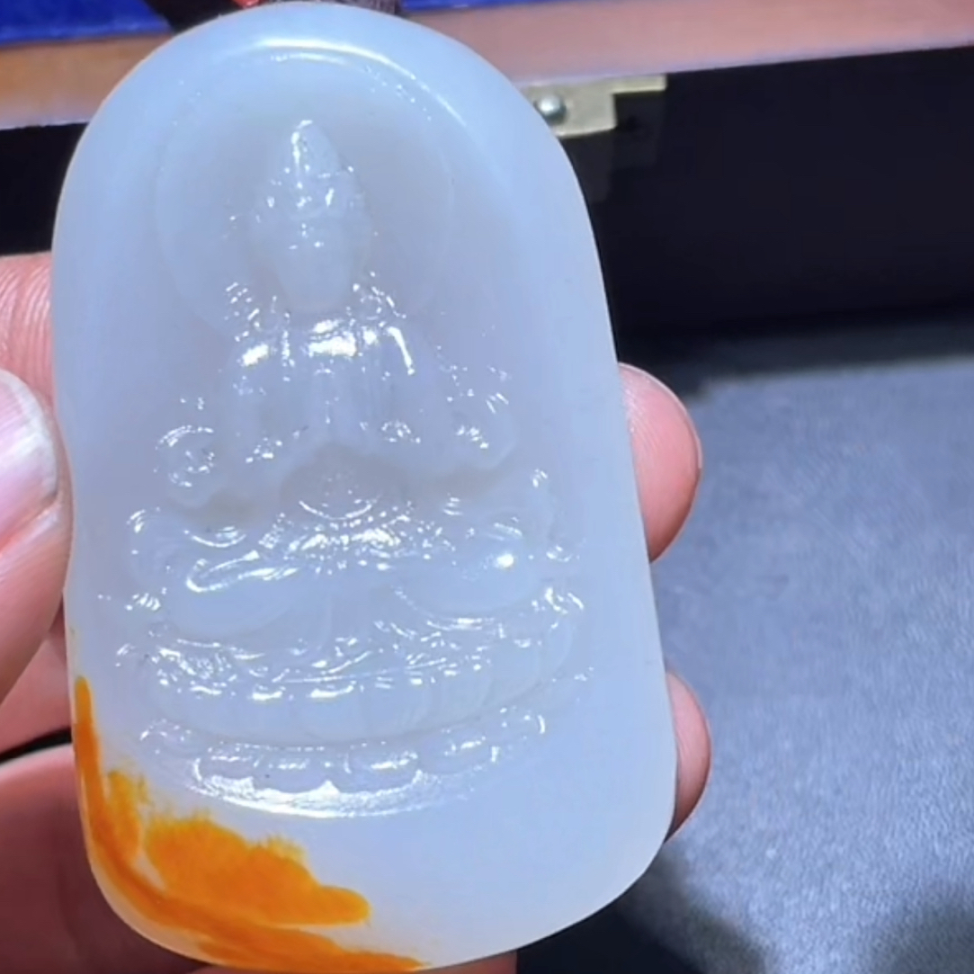 和田玉玉石挂件 d1230拍一发一