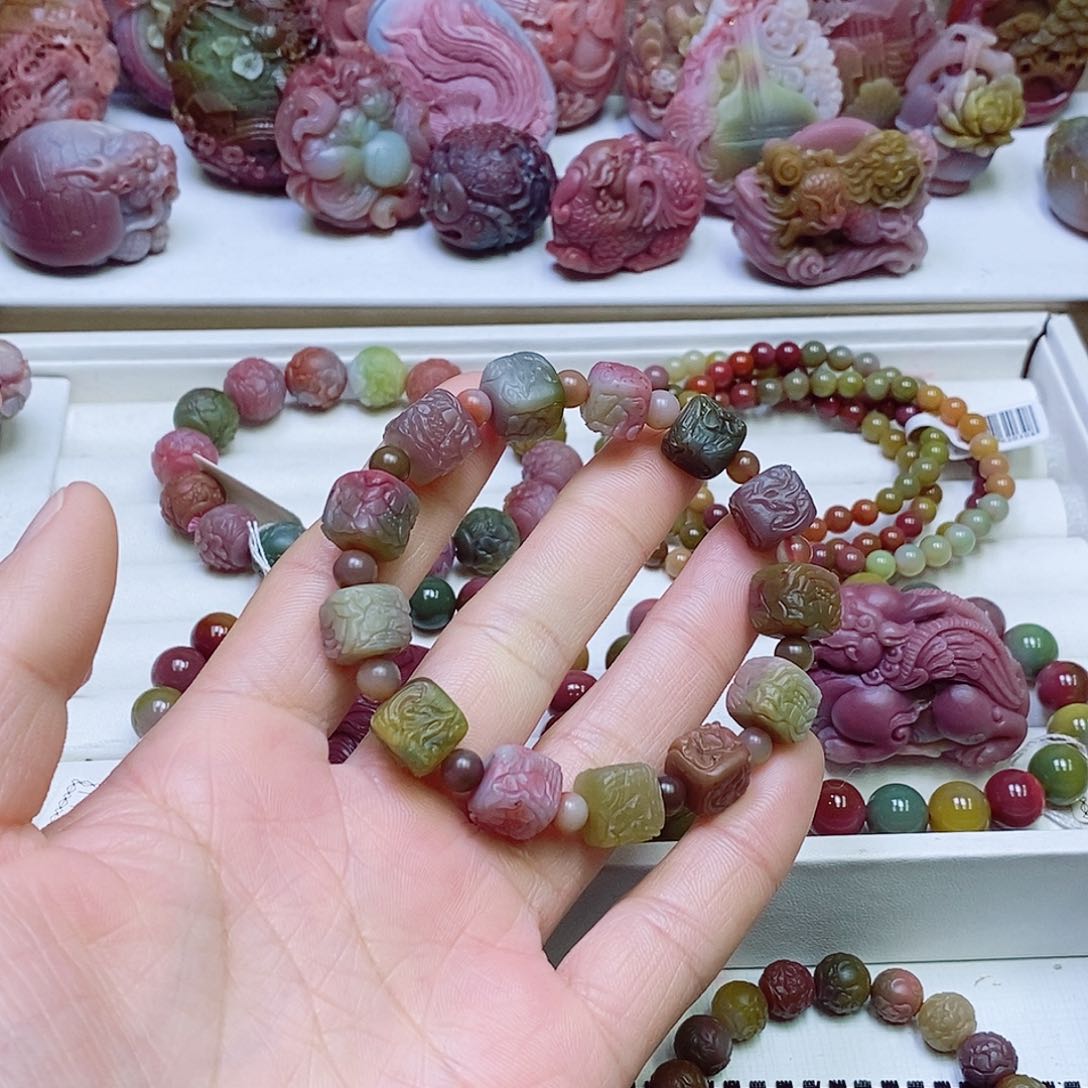 玛瑙/玉髓盐源玛瑙未镶嵌