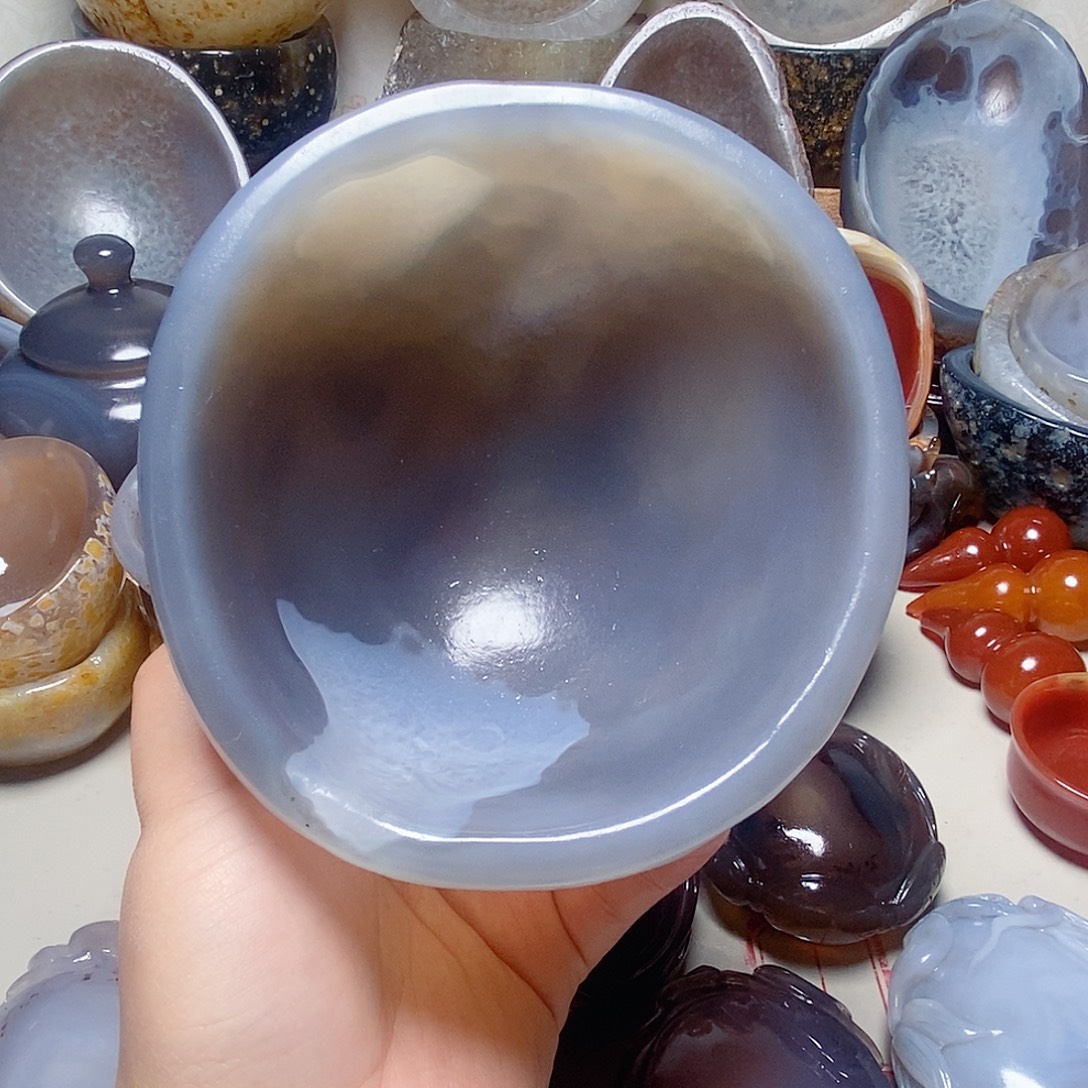 用***1玛瑙/玉髓未镶嵌，