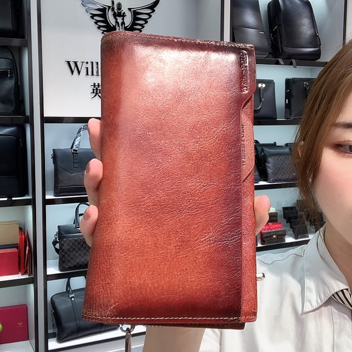 真皮千**集头层牛皮