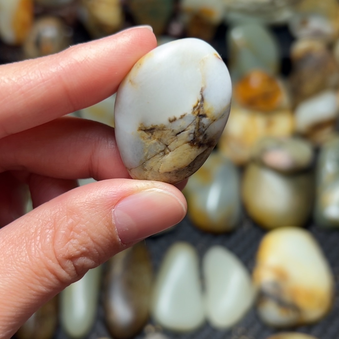 和田玉（青玉）A13未镶嵌