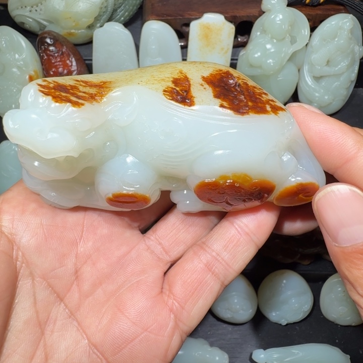 颈饰未镶嵌和田玉王***飞