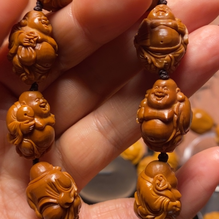 橄榄核手串/手链小****菜小八宝