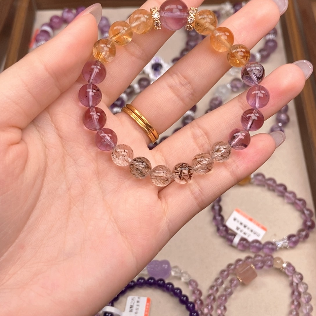 水晶手链未镶嵌水晶手链