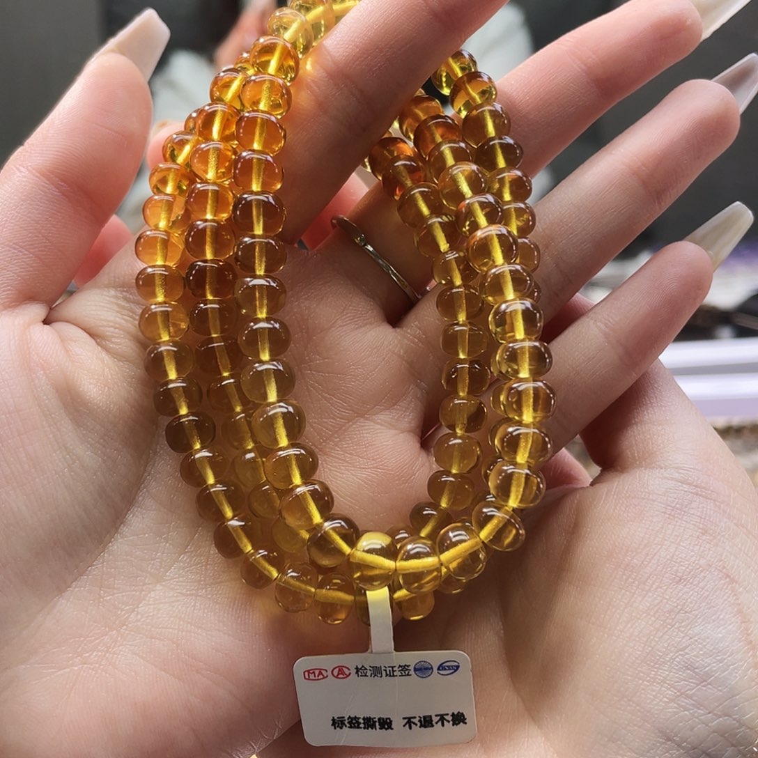 琥珀未镶嵌裸石抚顺琥珀7金珀