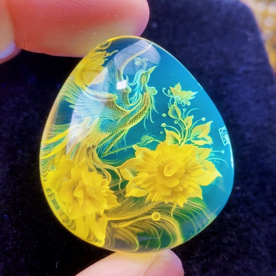 【闪购商品】未镶嵌吊坠(不含链)金珀