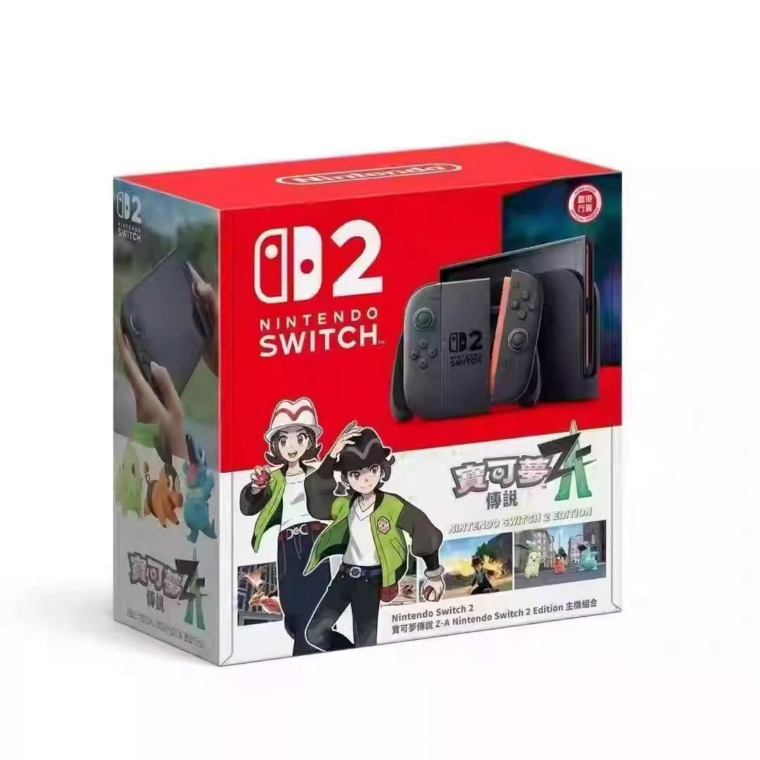 任天堂 Switch2 港版游戏机 宝可梦Z-A同捆 游戏主机套装