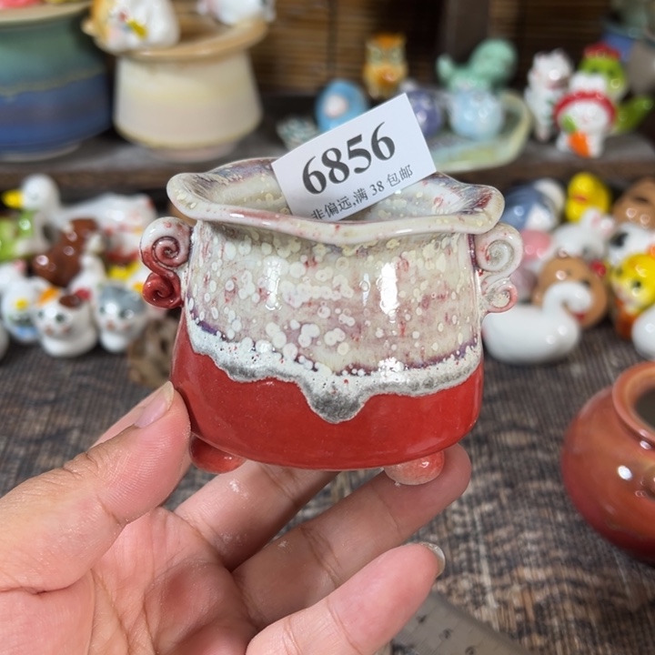 口5 手工花盆满30包邮