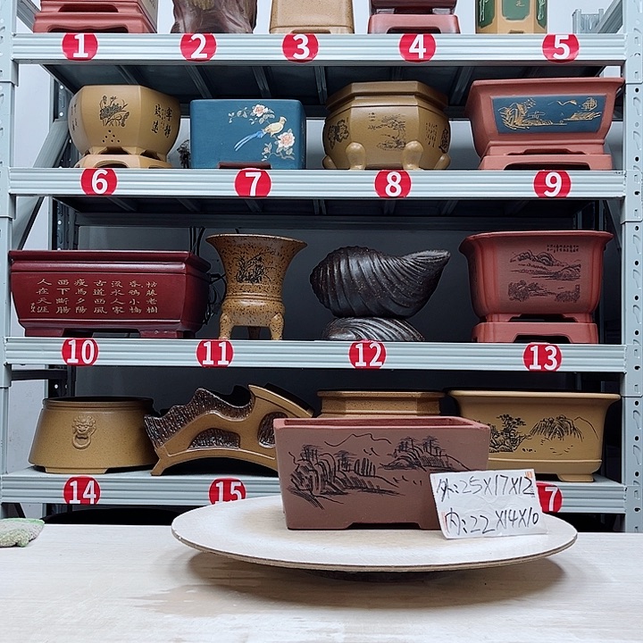 紫砂花盆紫砂花盆