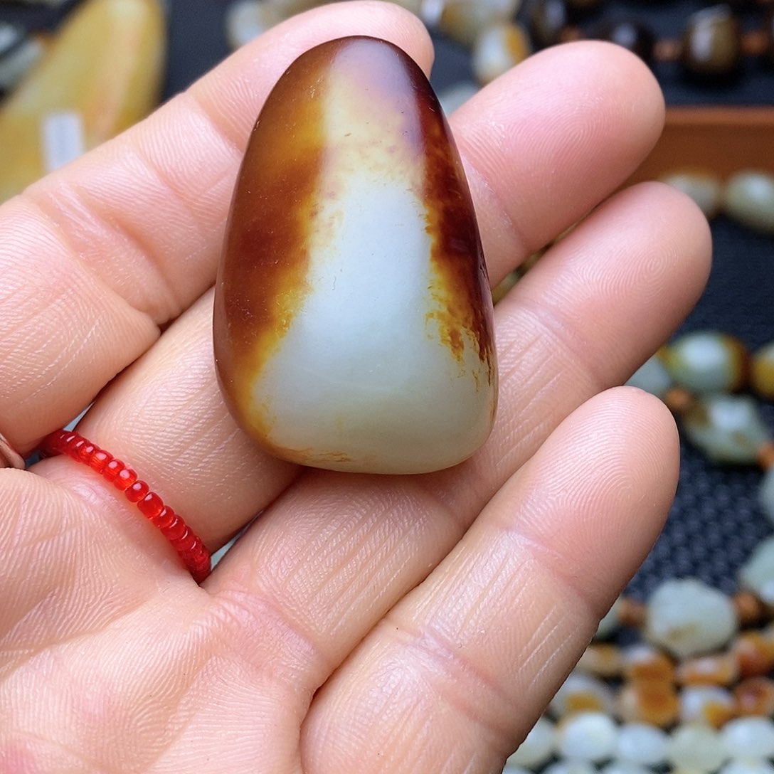 和田玉手链未镶嵌