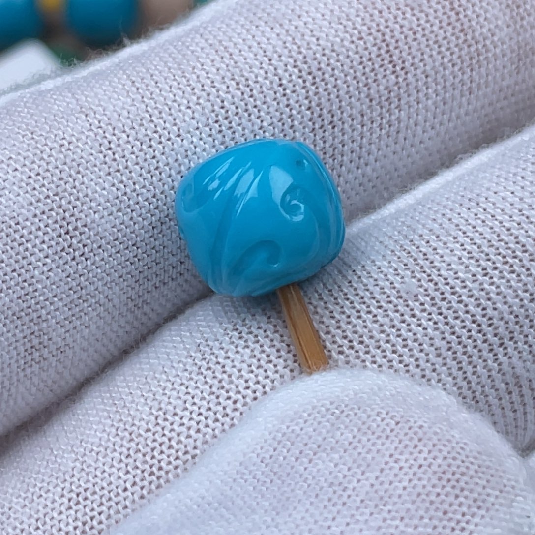 绿松石未镶嵌颈饰10.5✖️9.5mm