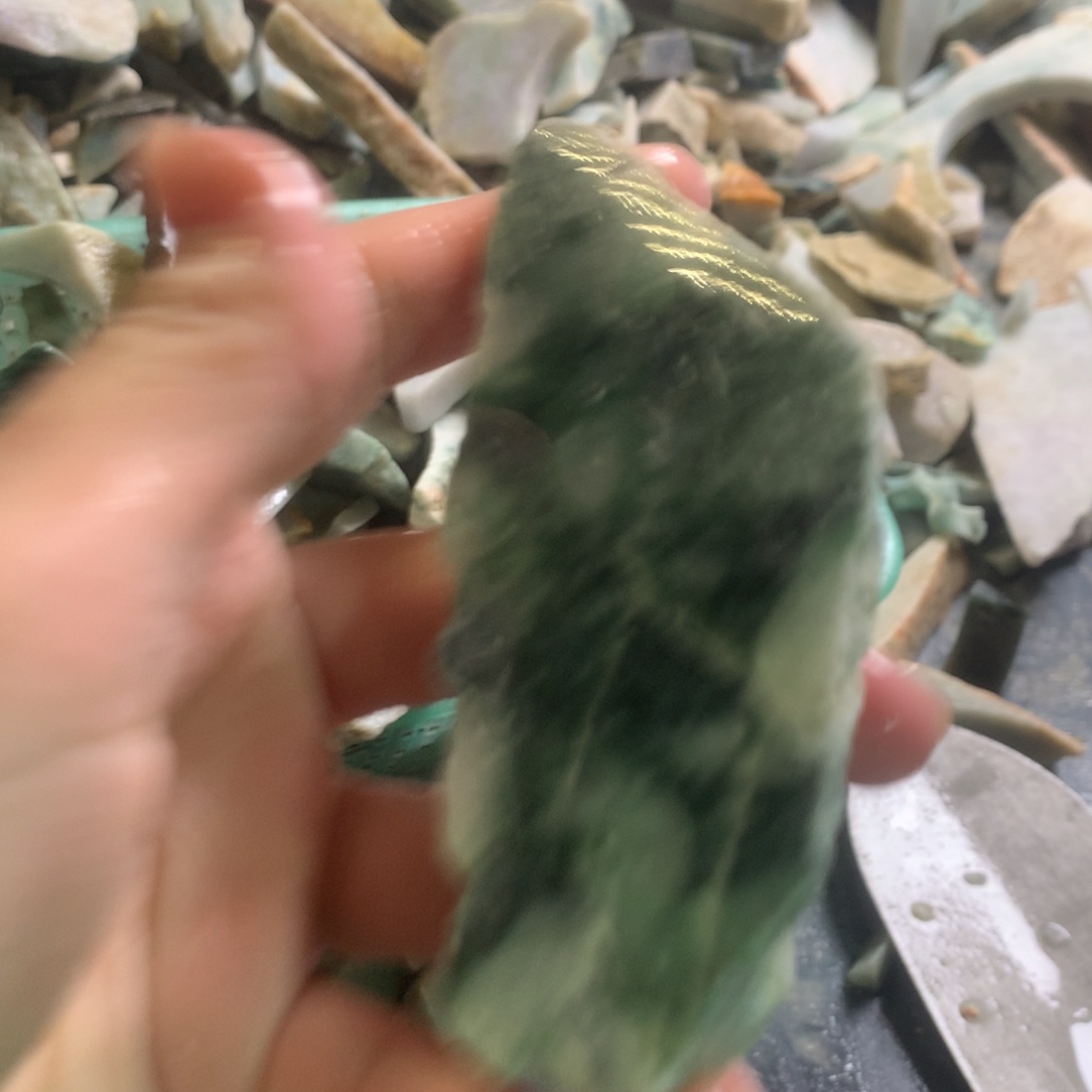 翡翠颈饰未镶嵌缅甸翡翠