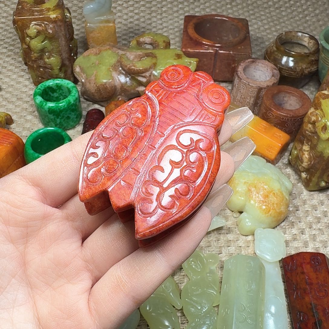 白玉菩提吊坠挂件