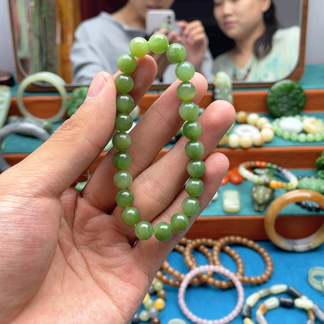 手链未镶嵌和田玉样品勿拍