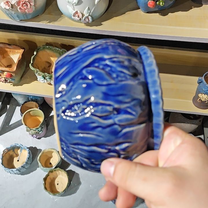 紫砂花盆粗陶盆粗陶