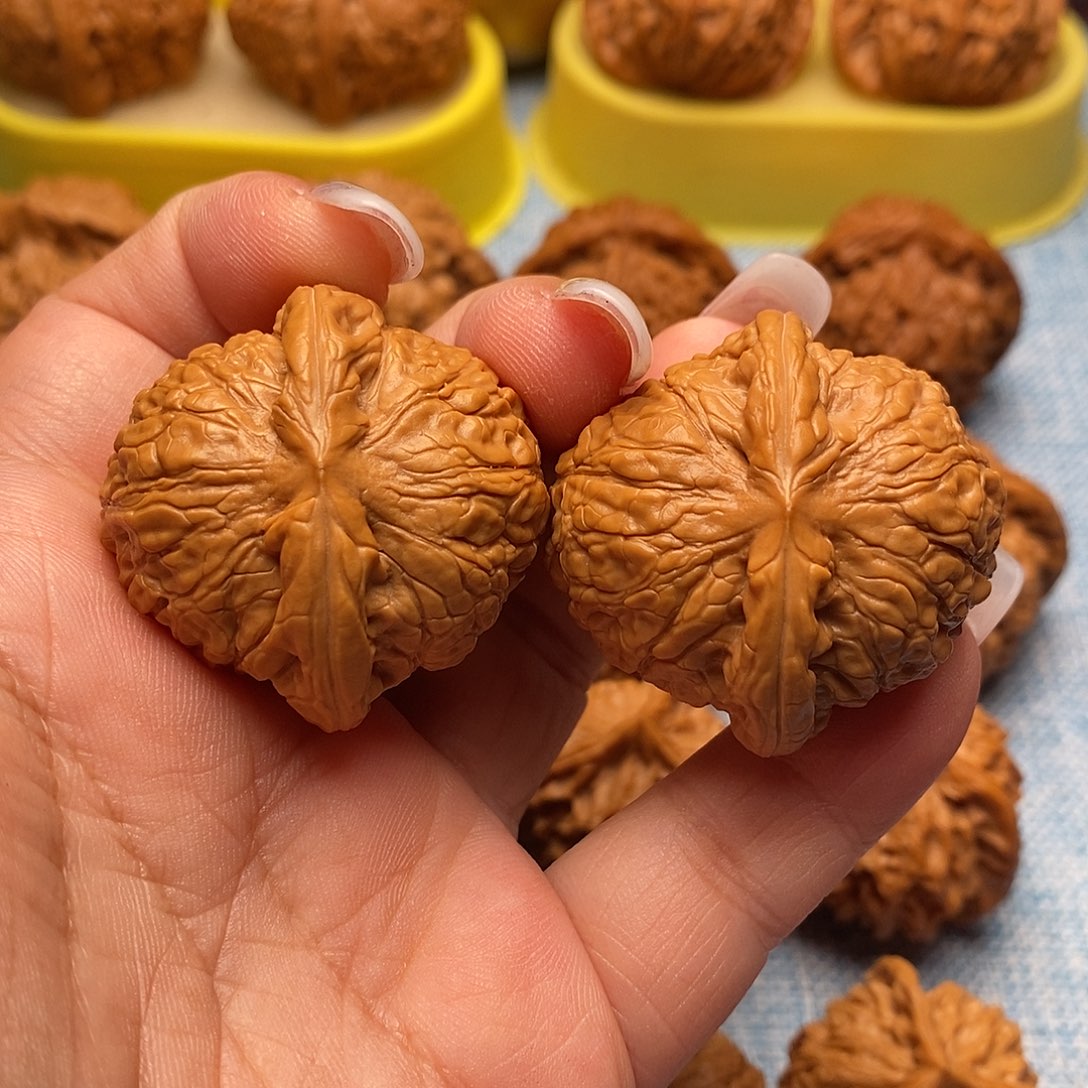 可***枫把件文玩核桃毕业乾隆磨37.8全品