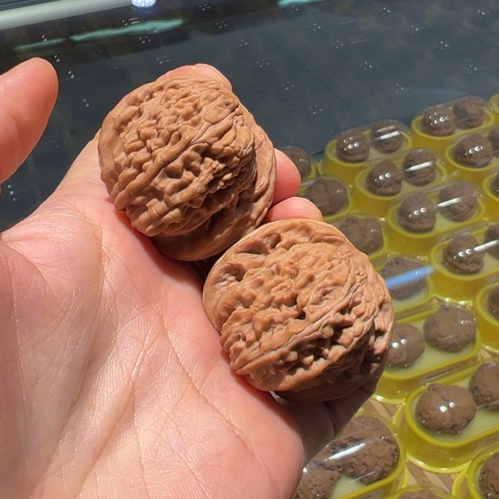 把件文玩核桃四座楼