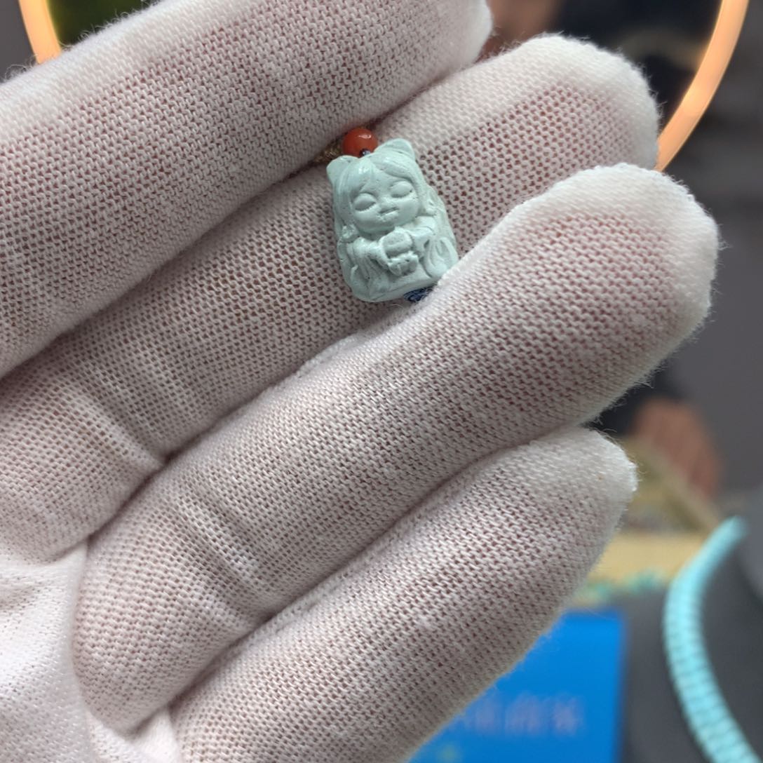 绿松石挂件未镶嵌