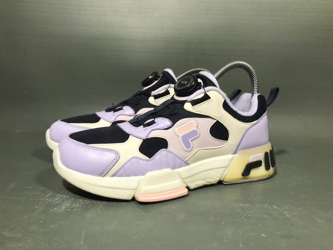 37码 斐乐 紫色运动鞋跑步鞋/9新无原盒/内长235