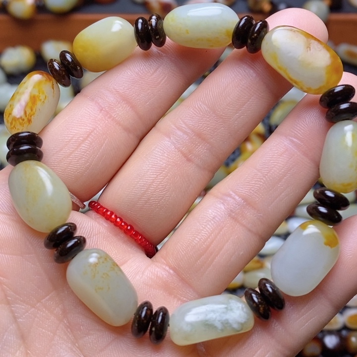 和田玉手链未镶嵌