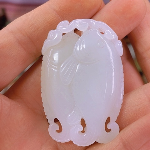 和田玉（白玉）挂件未镶嵌