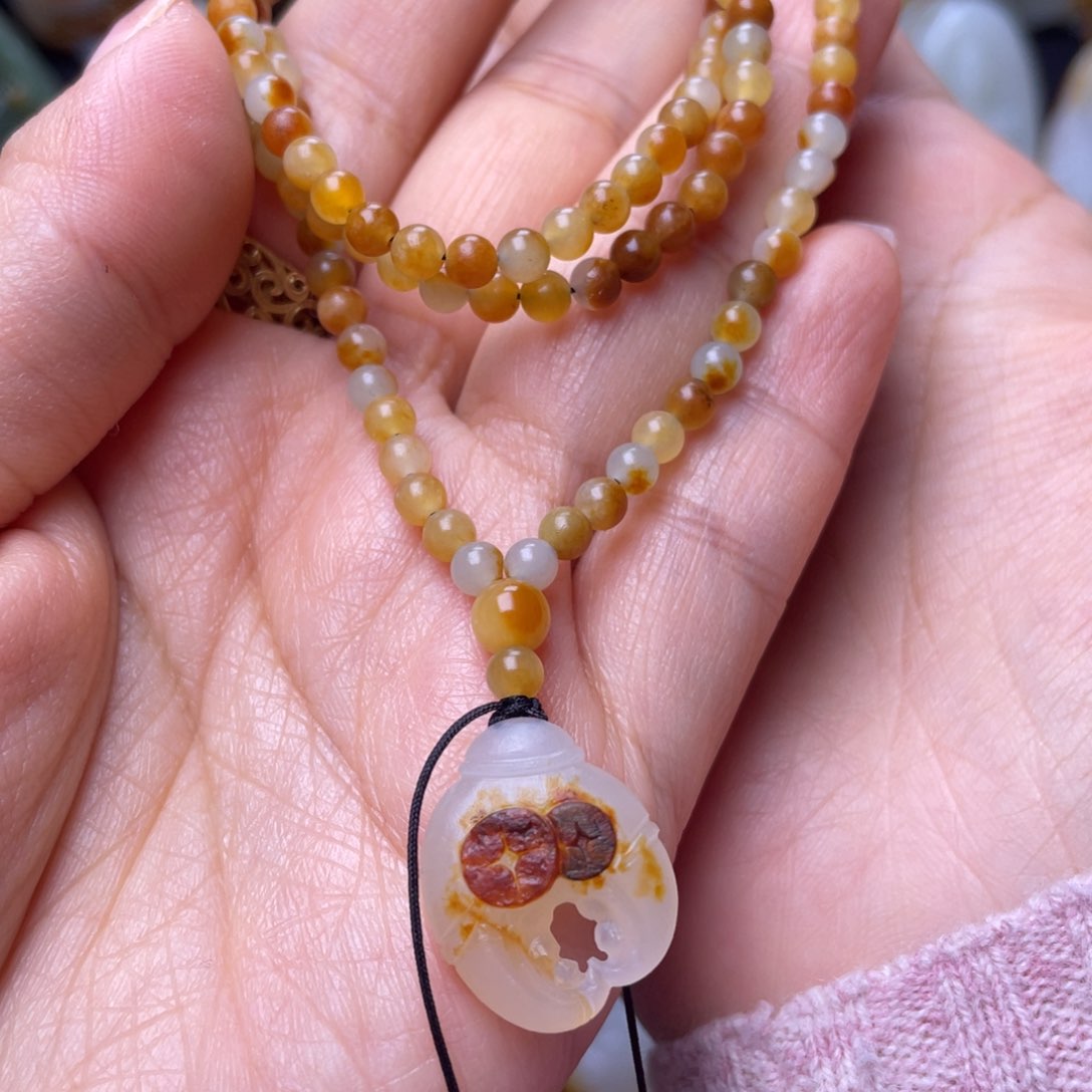 和田玉颈饰未镶嵌h****g