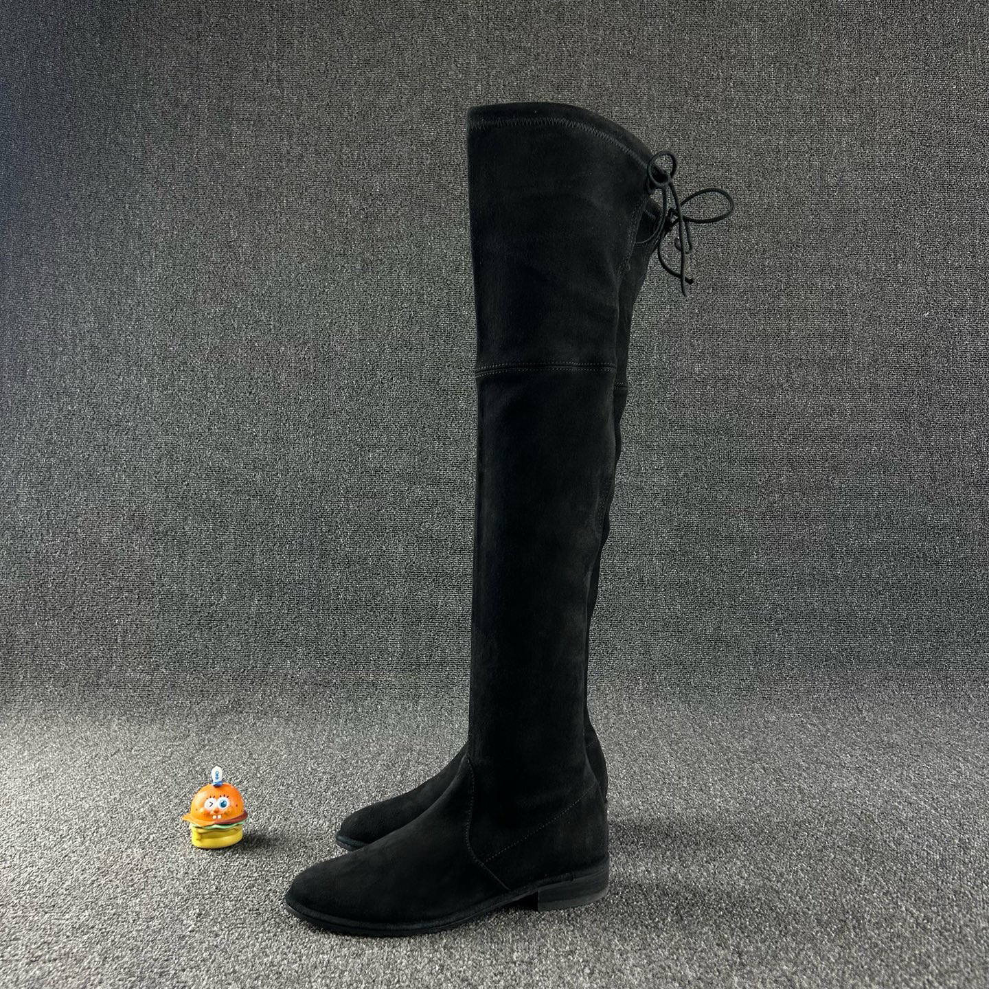 95新 StuartWeitzman 黑色高筒靴35.5码 HB5402 