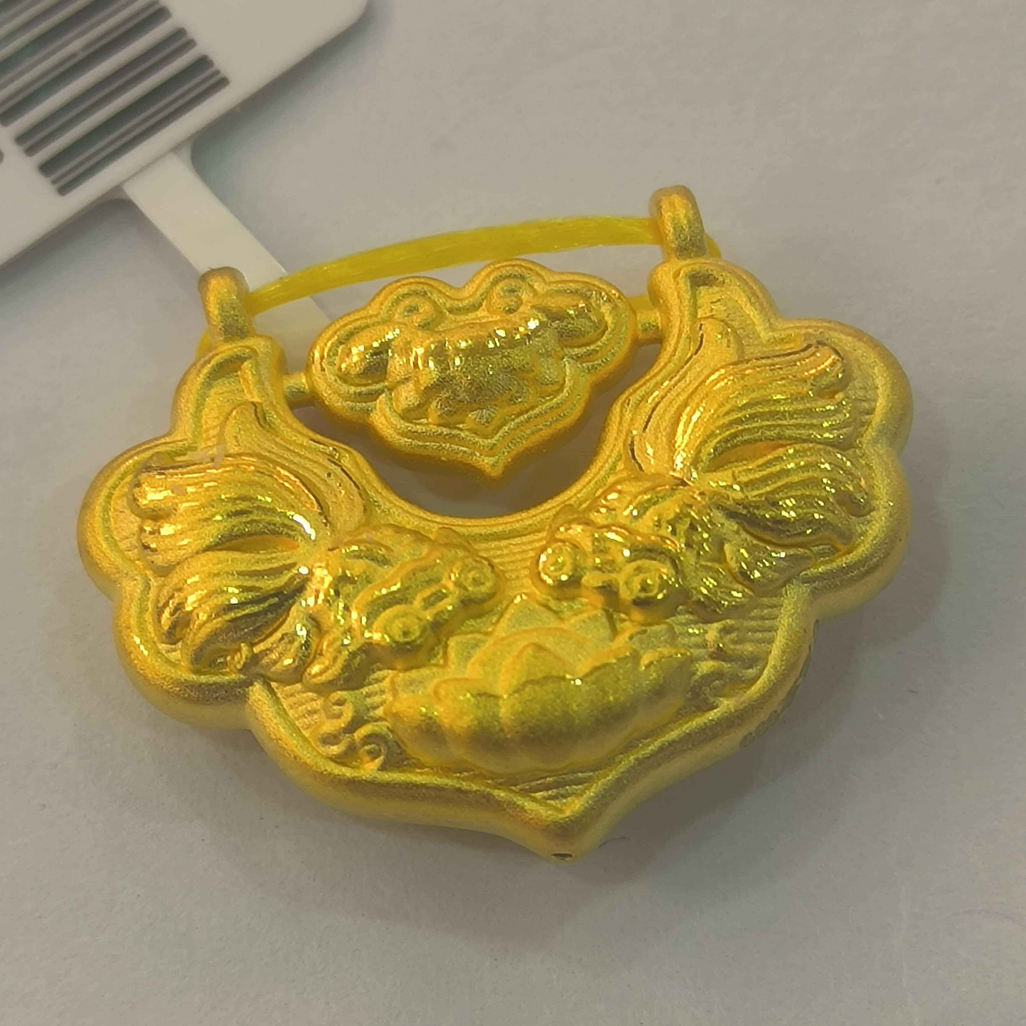 【陈晨专享】足金999饰品 锦鲤锁包吊坠 2.35 GP