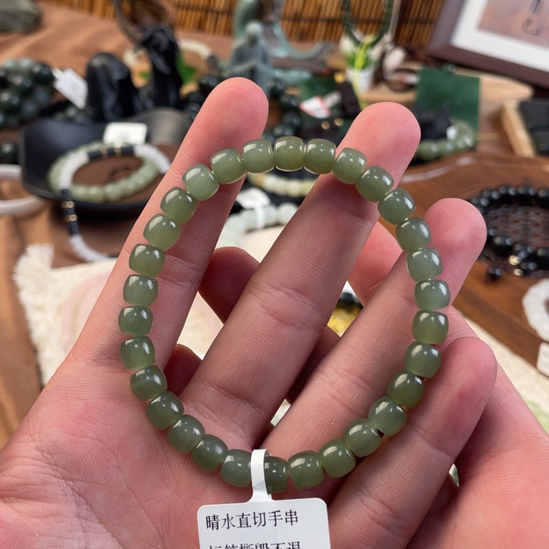 未镶嵌手串和田玉