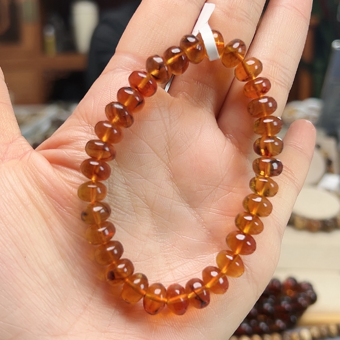 琥珀未镶嵌裸石抚顺琥珀八10507