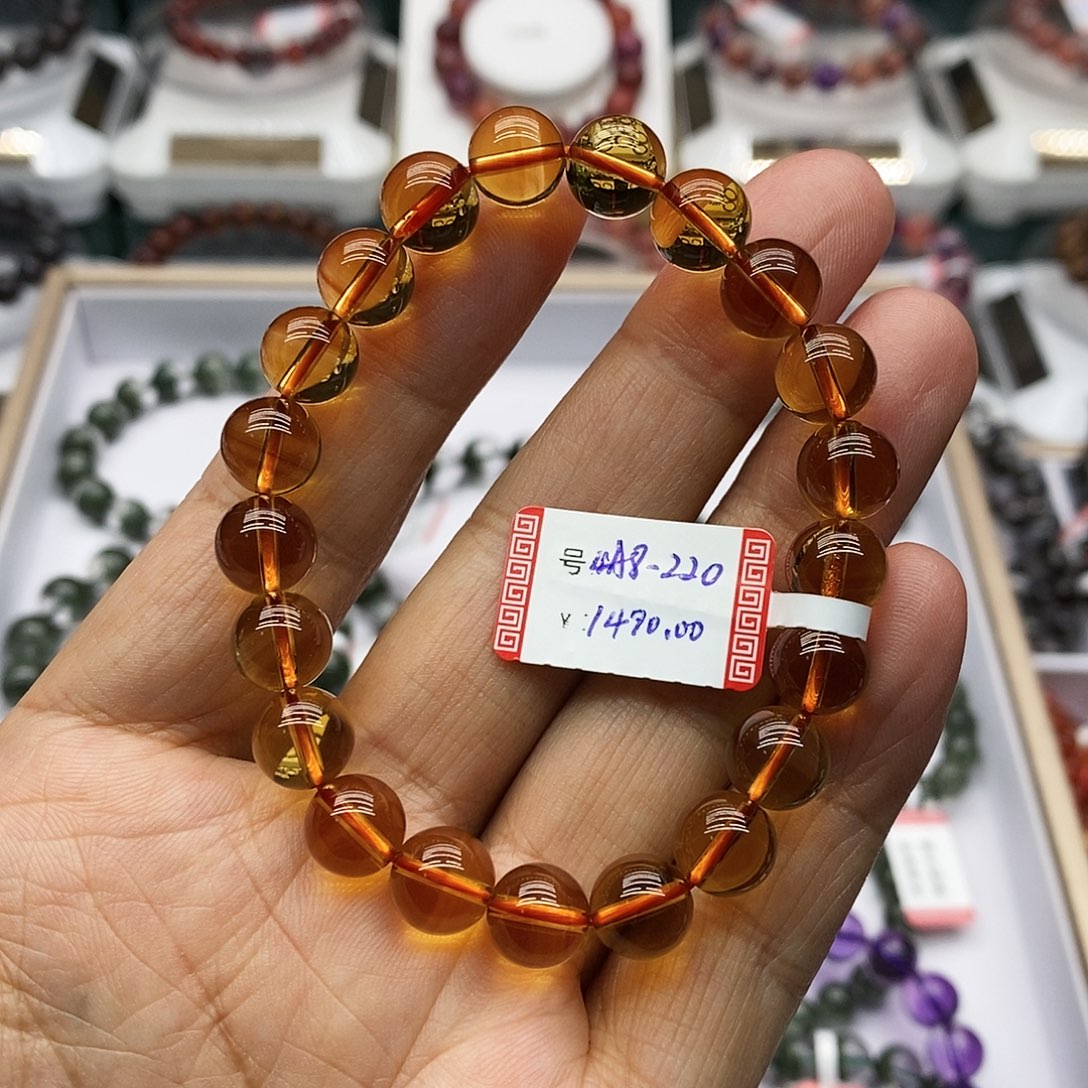 水晶手链未镶嵌精****水晶