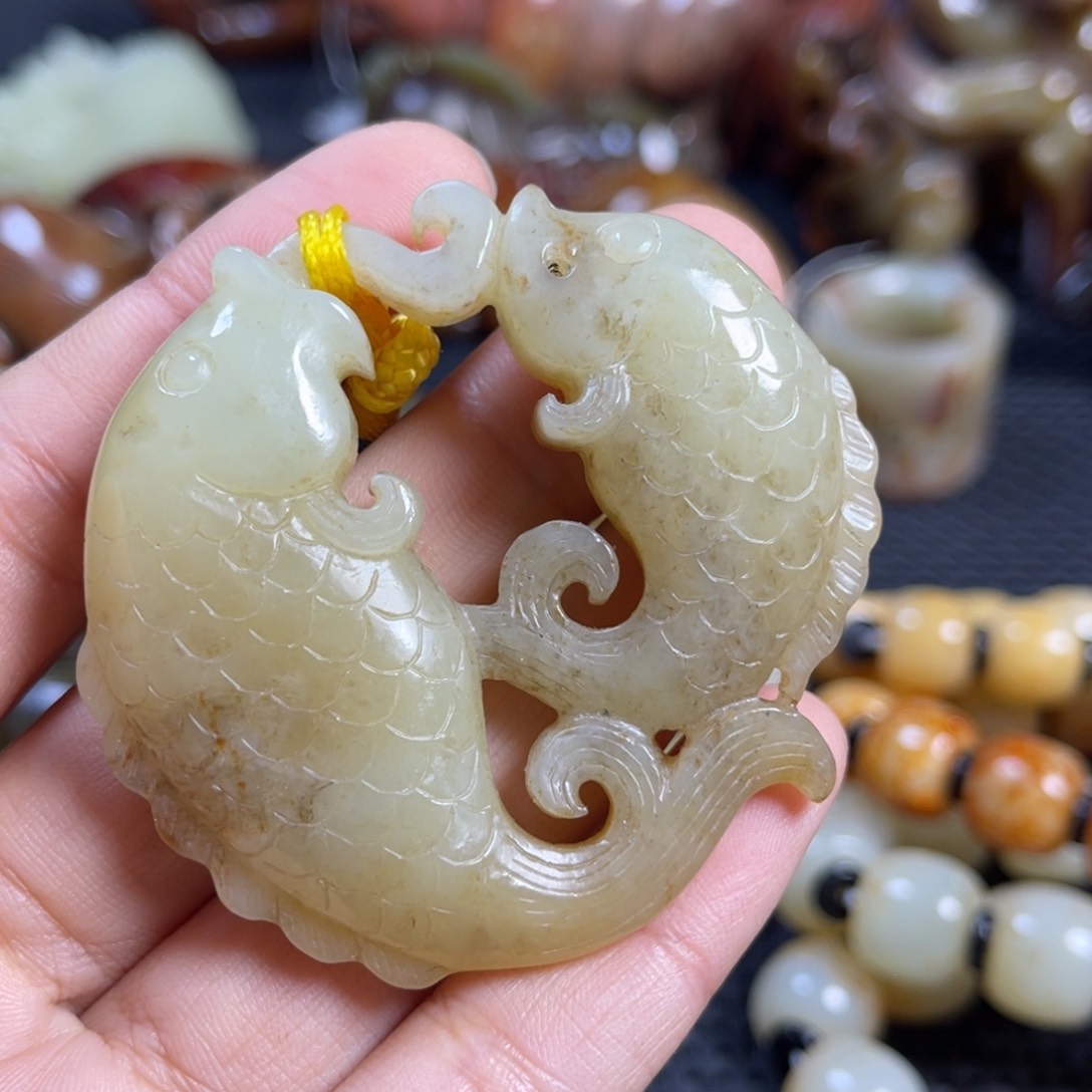 和田玉挂件未镶嵌