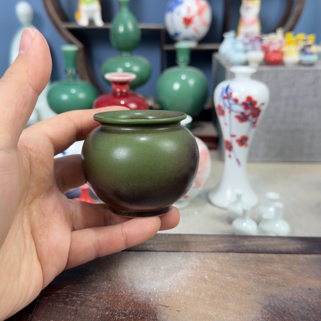 陶瓷手工小花器摆件