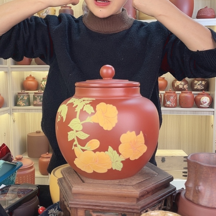 紫砂摆件创意设计大赛茶叶罐