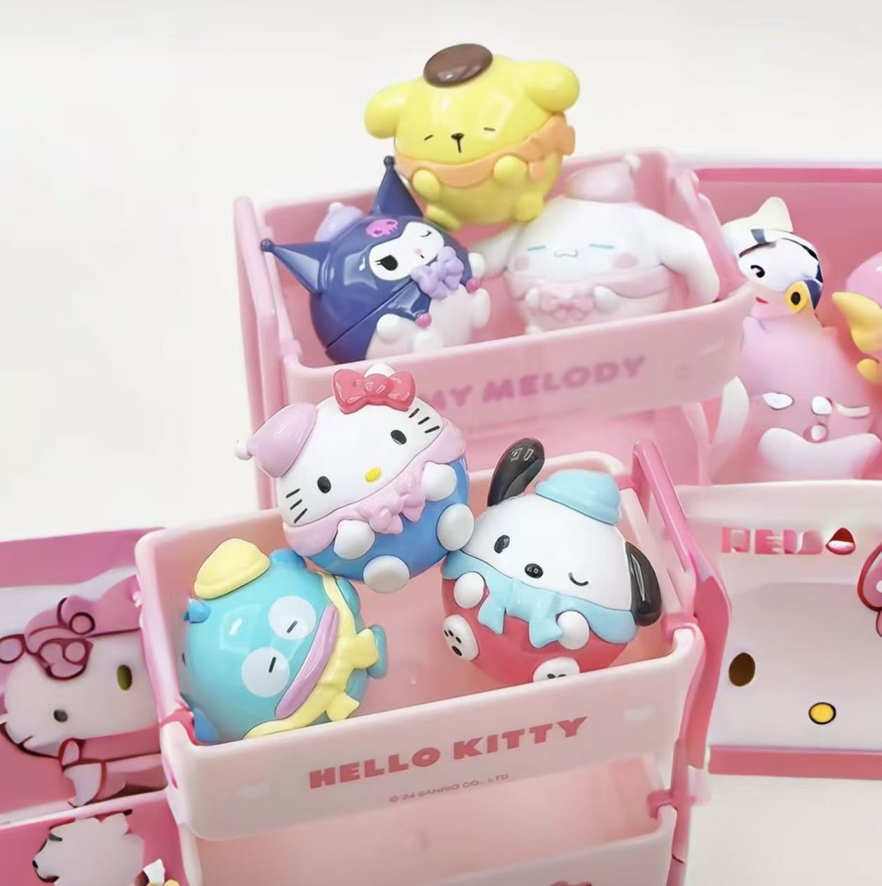 MOETCH萌趣三丽鸥圆嘟嘟萌趣豆盲盒手办潮玩系列