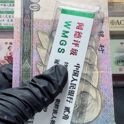 塑料第四套人民币90100