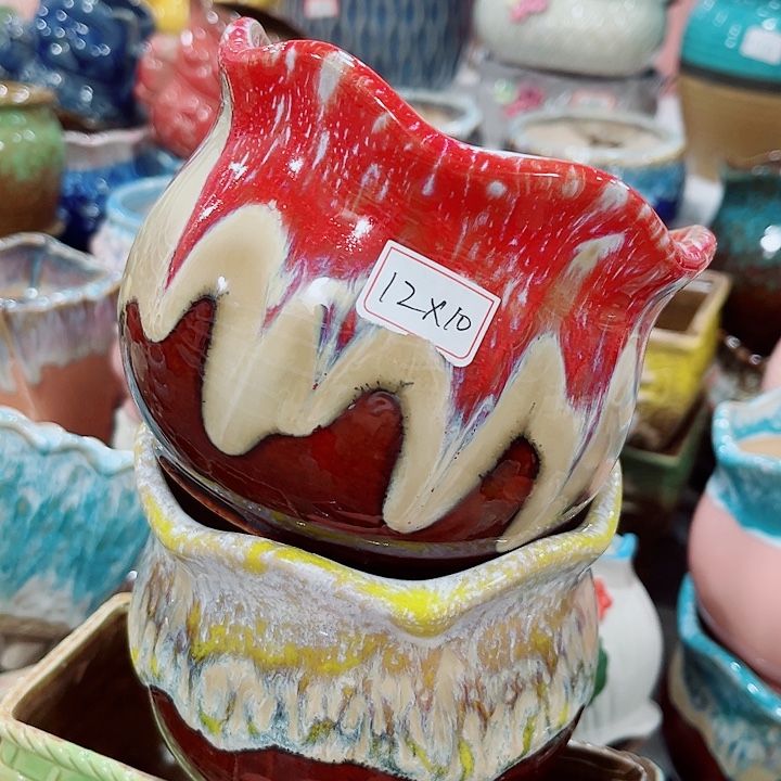 多肉陶瓷花盆满10元包邮