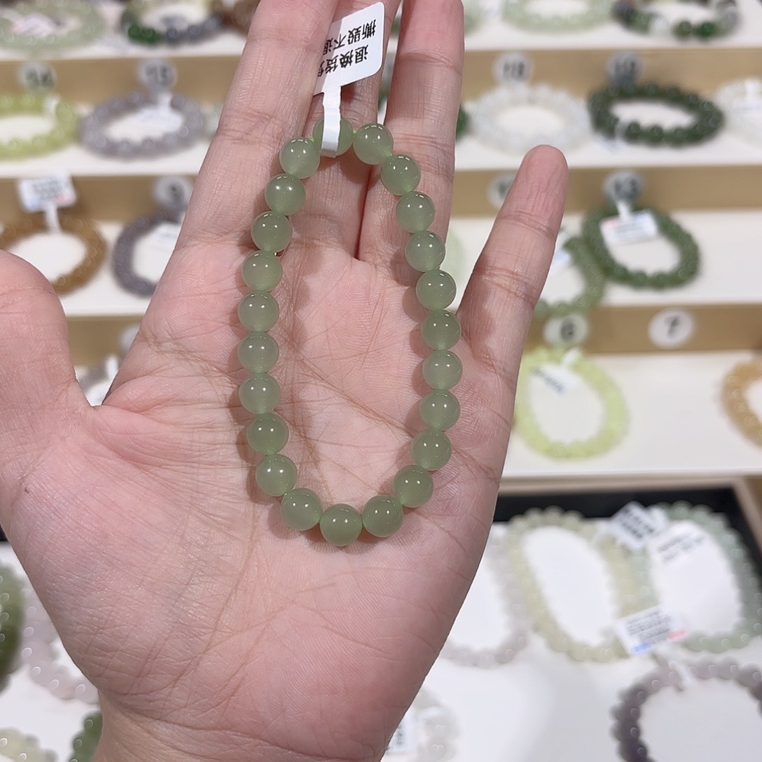 和田玉手链未镶嵌a