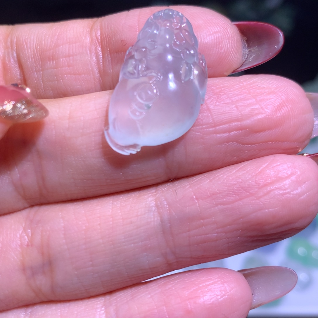 定制翡翠未镶嵌J***N毛货